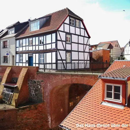 Ferienwohnung Haus zur Eselsbrücke Tangermünde Exterior foto