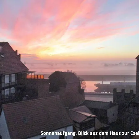 Ferienwohnung Haus zur Eselsbrücke Tangermünde Exterior foto