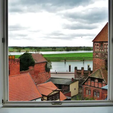 Ferienwohnung Haus zur Eselsbrücke Tangermünde Exterior foto